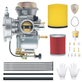 Triumilynn carburetor front view showing clean casting and precise ports for reliable fit