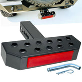 TrkWyze front-mounted hitch step showing stable access and protection