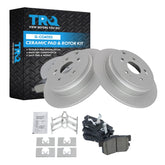 TRQ rear kit front packaging showing contents and fitment benefits