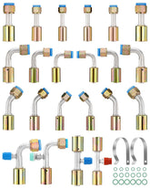 TRUCFUSION front packaging showing full 42-piece AC fitting kit and components
