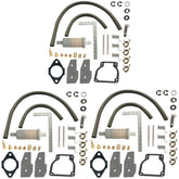 Trucktok front packaging showing the carburetor rebuild kit components and fitment details