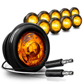 ONLINE LED STORE true mods front face amber light shows clear visibility benefit