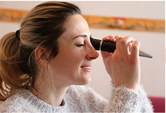 TRZ refractometer with fluid drop on prism for fast freezing-point testing