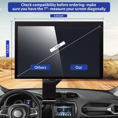 TsuperU installed in Jeep dashboard demonstrating restored Uconnect functionality and viewing