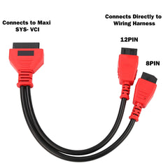 TTXSPP close-up of 12+8 pin connectors highlighting secure fit and corrosion resistance