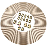 TUBPRO front view of 25ft coil showing kit packaging and length benefit