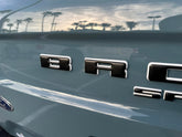 TufSkinz front view of rear liftgate overlays showing exact fit and clean finish