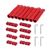 TuhooMall kit front packaging showing red dividers and heat sleeves, clear contents for easy selection