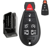 TuhrcIppwrs remote front view showing buttons and clear brand benefits