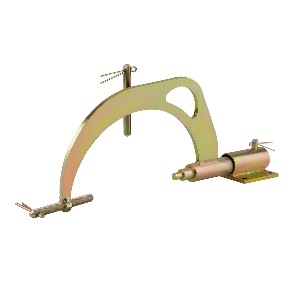 Tuningsworld front view of fixture showing stable bench mounting and secure support