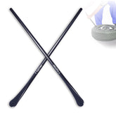 TUOTAO front view of two 30 inch tire spoons showing heavy-duty build and clear benefit