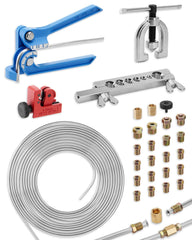 Turnirace kit front packaging showing complete brake line and tools for quick repairs