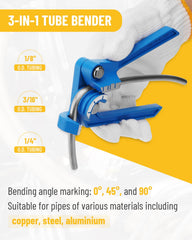 Turnirace tube cutter detail demonstrating clean square cuts for better flares