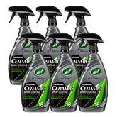 Turtle Wax bottle front view showing label and size for recognition and convenience