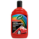 Turtle Wax Color Magic red bottle front label showing product benefit
