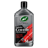 Turtle Wax front label showing product name and size for clear identification and trust