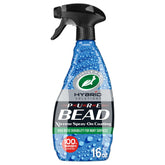 Turtle Wax Pure Bead front bottle showing product and benefit of easy protection