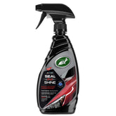 Turtle Wax bottle front view showing label, conveys easy-use protection