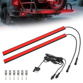 Turvysen front view of 15-inch LED tail light showing slim profile and bright output