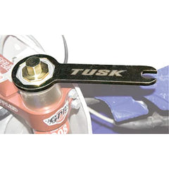 TUSK 49mm outer wrench with slotted handle detail for holding damping rod safely
