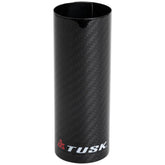 TUSK front view of carbon wrap showing snap-on fit and clean styling