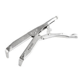 TUSK clutch holding tool front view showing adjustable arms and handle, durable build benefit
