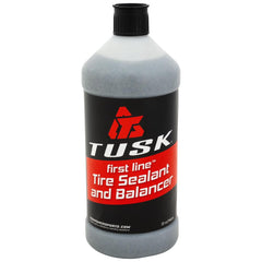 TUSK front label showing product name and volume benefit