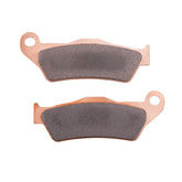 TUSK front brake pad front view showing shape and mounting tabs for correct fit