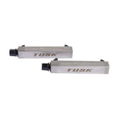 TUSK front packaging showing pair of compressors and benefit of organized storage