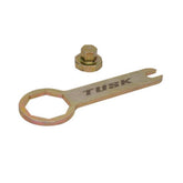 TUSK front view of dual chamber wrench set showing both wrenches and durable finish benefits