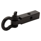TUSK front view of hitch receiver showing compact profile and ready-to-install benefit