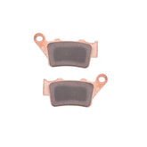 TUSK rear brake pad front view showing shape and fitment, ensures correct replacement