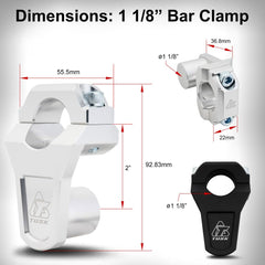 TUSK side pivot detail highlighting adjustable angle for personalized comfort