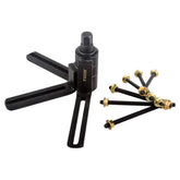 TUSK splitter front view showing tool and benefits of controlled extraction