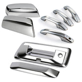 Tutor Auto front door handle close-up showing precise fit and polished look