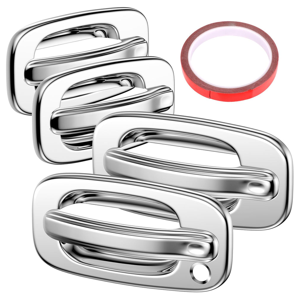 Tutor Auto front handle overview showing glossy chrome restoration benefit