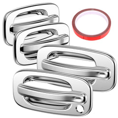 Tutor Auto front handle overview showing glossy chrome restoration benefit