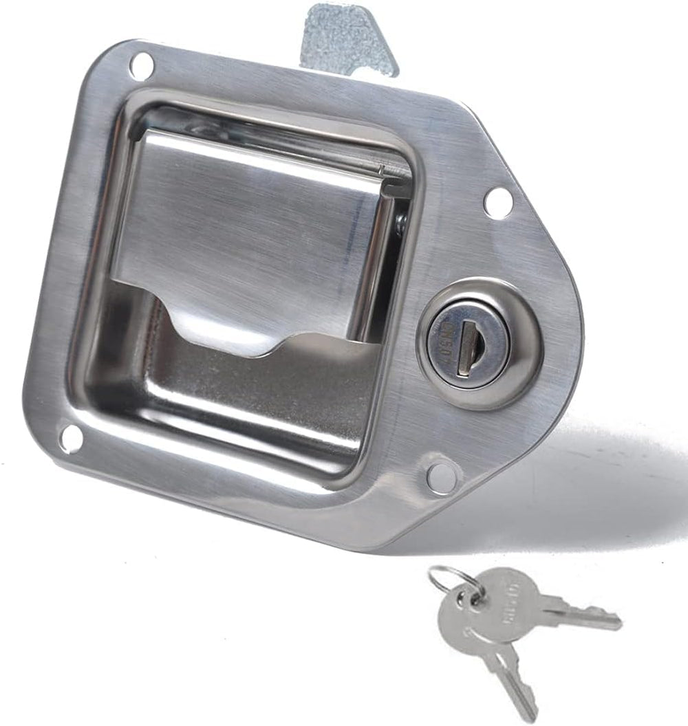 Tutor Auto front view of latch showing secure closure benefit