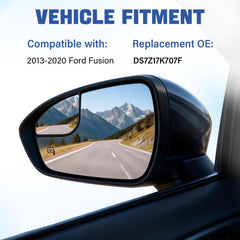 Tutor Auto heated glass close-up demonstrating quick defogging benefit