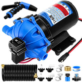 TWERE pump kit front assembly showing compact design and quick install benefit