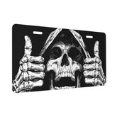 Twistmyst front view skull plate showing bold design and instant personality