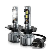 TXBILMOO front packaging showing two 9003 bulbs and plug-and-play benefit