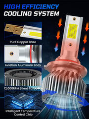 TXBILMOO aluminum bulb body highlighting heat-dissipation benefit