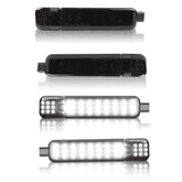 TXRXIZ front view door panel light showing clean fit and brighter illumination