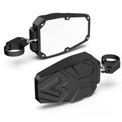 TXZSXS front view mirror mounted showing clear rear benefit