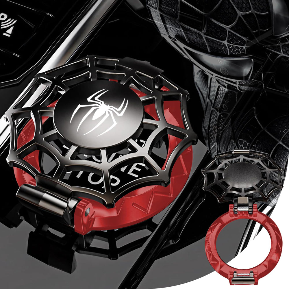 Tybasthe front view showing Spiderman cover protecting start button and adding style