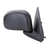 TYC right-side mirror front view showing complete assembly and accurate fit