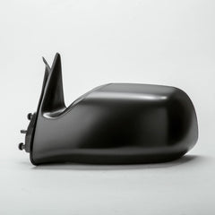 TYC left door mirror assembly front view showing ready-to-install OE fitment and improved safety