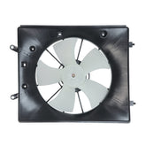 TYC 600620 front assembly showing motor and shroud, ensures proper fit