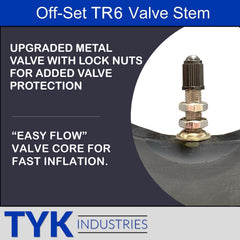 TYK Industries thick butyl rubber detail highlighting puncture resistance benefit